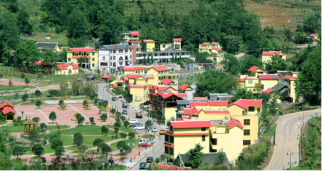 六盤水市鐘山區的月照休閑養生谷旅游勝地